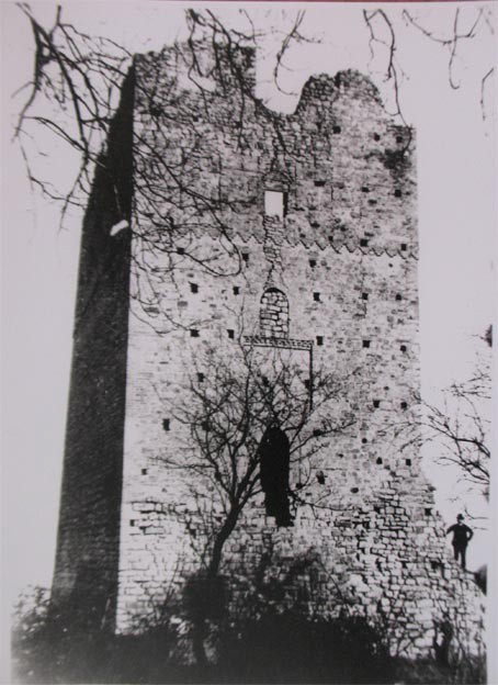 La torre vermesca vista da Sud (fotografia di fine’800)
